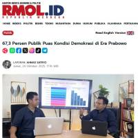 67,3 Persen Publik Puas Kondisi Demokrasi di Era Prabowo