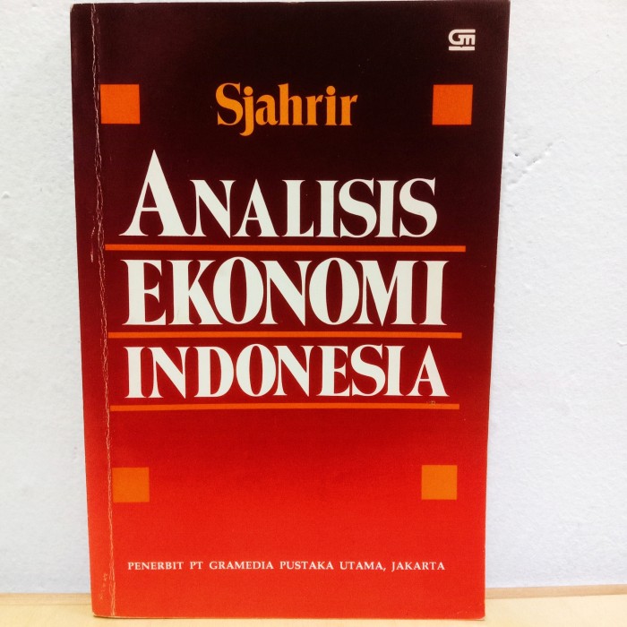 Cover of Analisis Ekonomi Indonesia