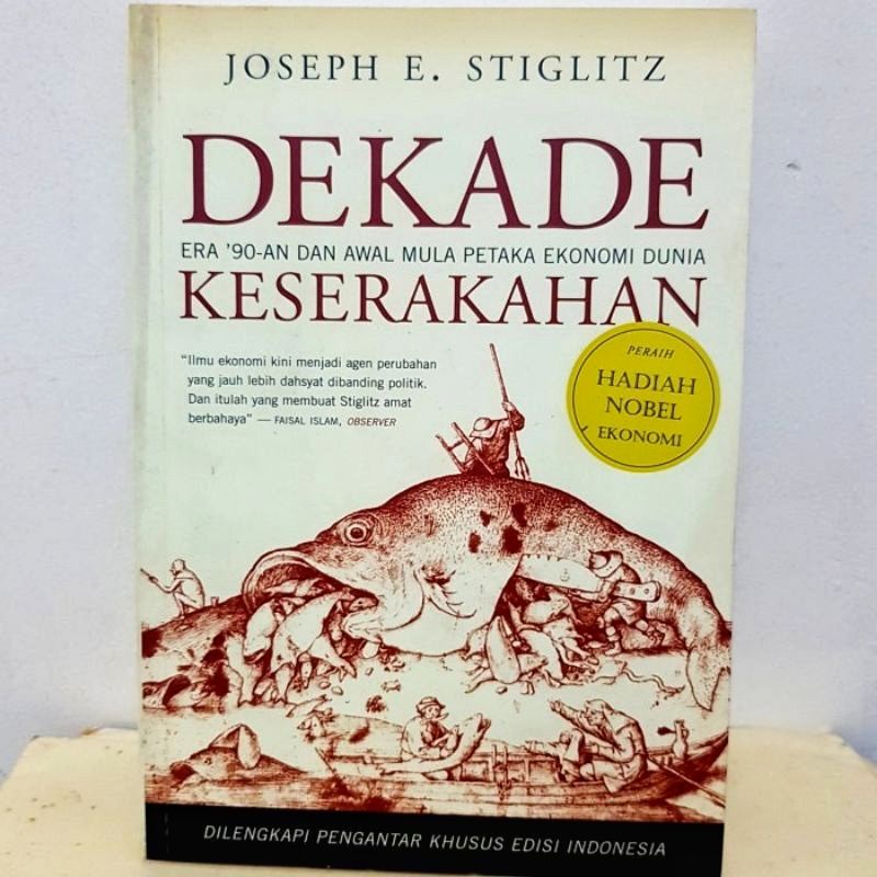 Cover of Dekade Keserakahan era 90-an dan Awal Mula Petaka Ekonomi Dunia