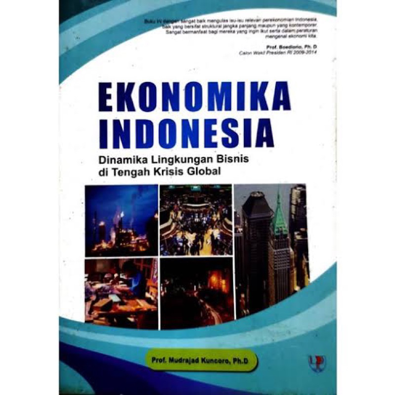 Cover of Ekonomika Indonesia: Dinamika Lingkungan Bisnis di Tengah Krisis Global