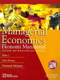Cover of Managerial Economics: Ekonomi Manajerial Buku 2