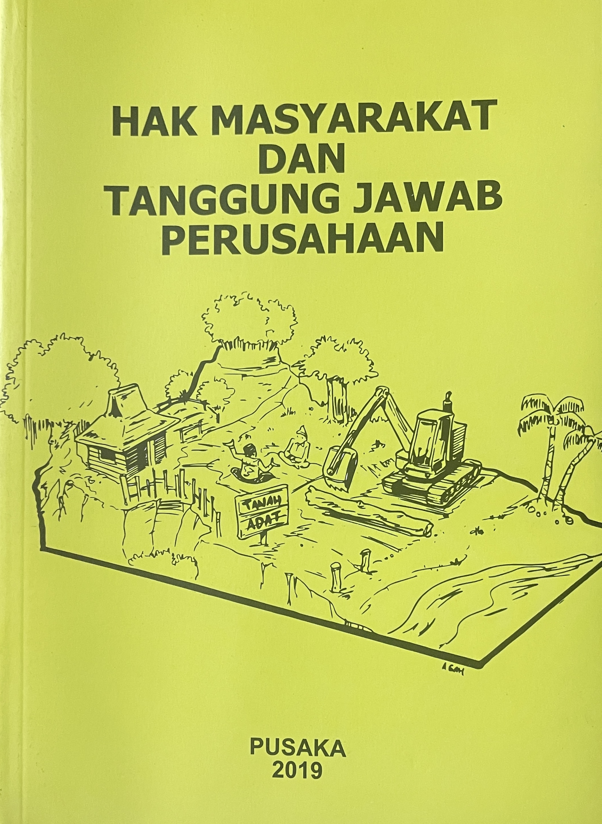 Cover of Hak Masyarakat dan Tanggung Jawab Perusahaan