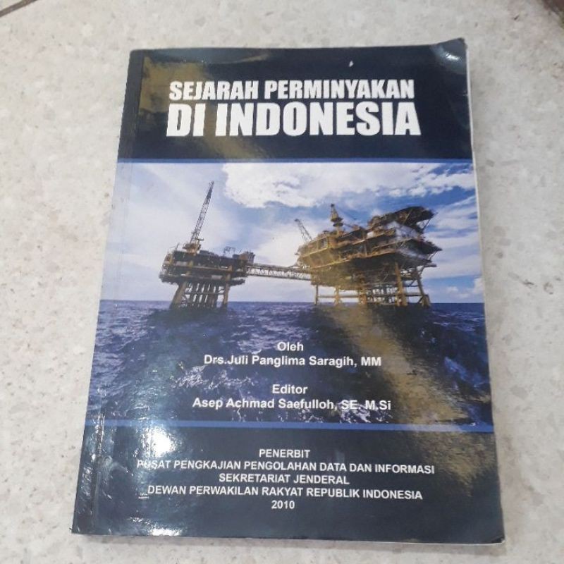 Cover of Sejarah Perminyakan di Indonesia