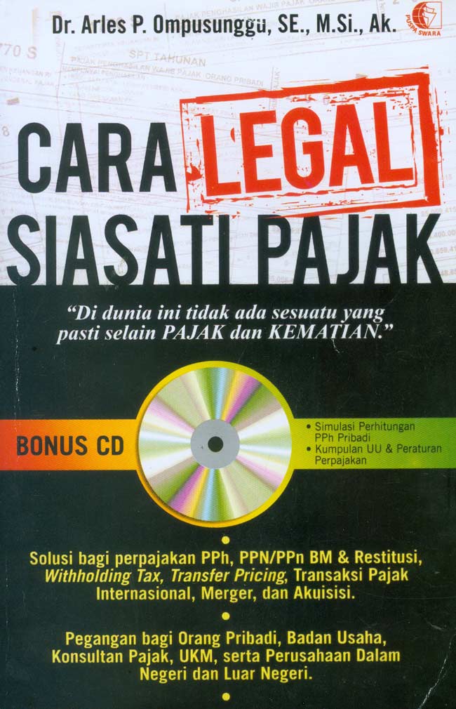 Cover of Cara Legal Siasati Pajak