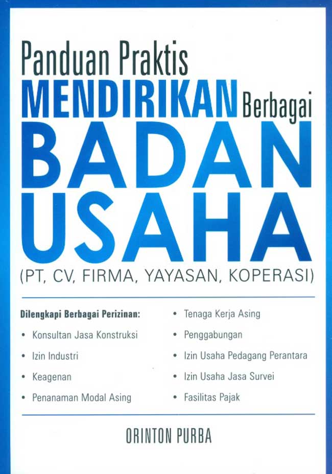 Cover of Panduan Praktis Mendirikan Berbagai Badan Usaha