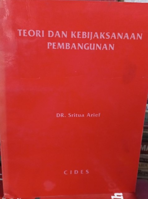 Cover of Teori dan Kebijaksanaan Pembangunan