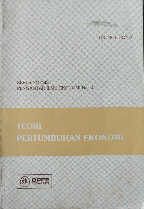 Cover of Teori Pertumbuhan Ekonomi